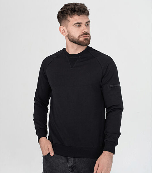 Однотонний чоловічий світшот з кишенею