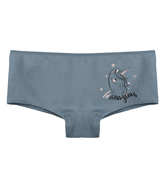 Підлітковітрусишортики для дівчинки з принтом Be Amazing