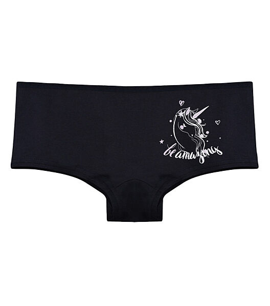 Підлітковітрусишортики для дівчинки з принтом Be Amazing