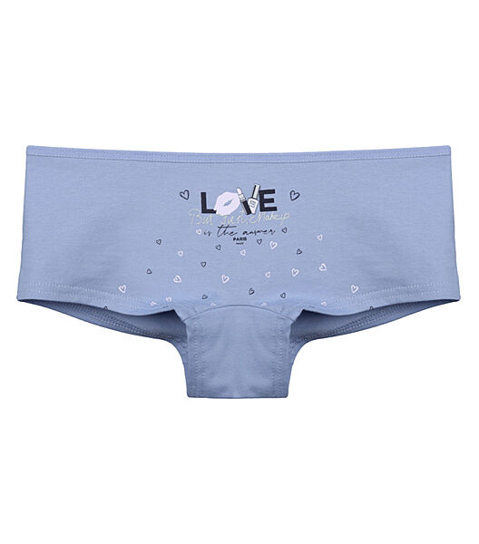 Підлітковітрусишортики з принтом LOVE для дівчинки