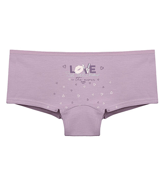 Підлітковітрусишортики з принтом LOVE для дівчинки
