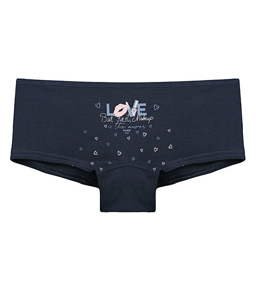 Підлітковітрусишортики з принтом LOVE для дівчинки