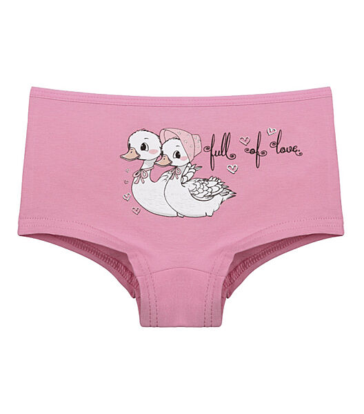 Дитячітрусишортики для дівчинки з принтом Гусенята