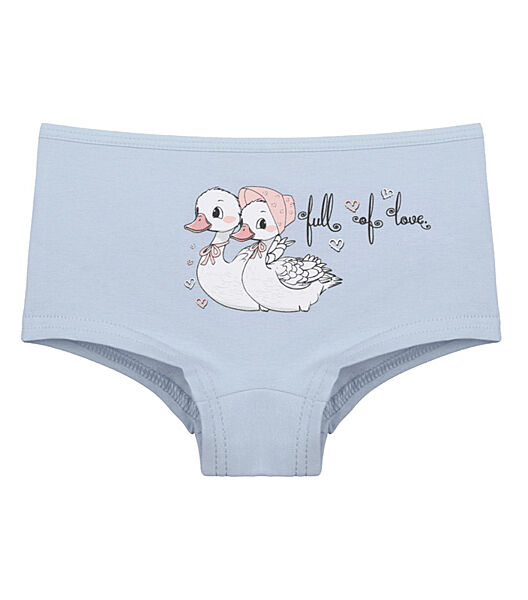 Дитячітрусишортики для дівчинки з принтом Гусенята