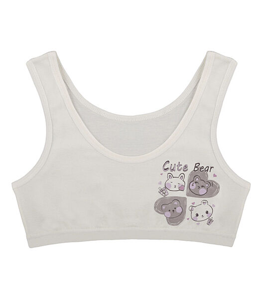 Топ для дівчинки з принтом Cute Bear