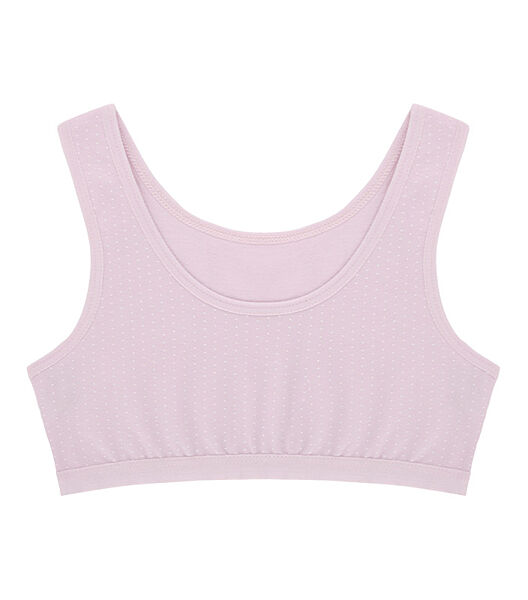 Топ з малюнком на широких бретельках