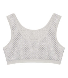 Топ з малюнком на широких бретельках