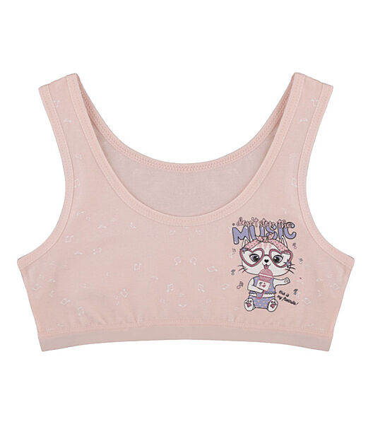 Топ для дівчинки з принтом MUSIC