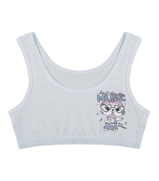 Топ для дівчинки з принтом MUSIC