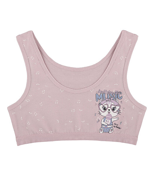 Топ для дівчинки з принтом MUSIC