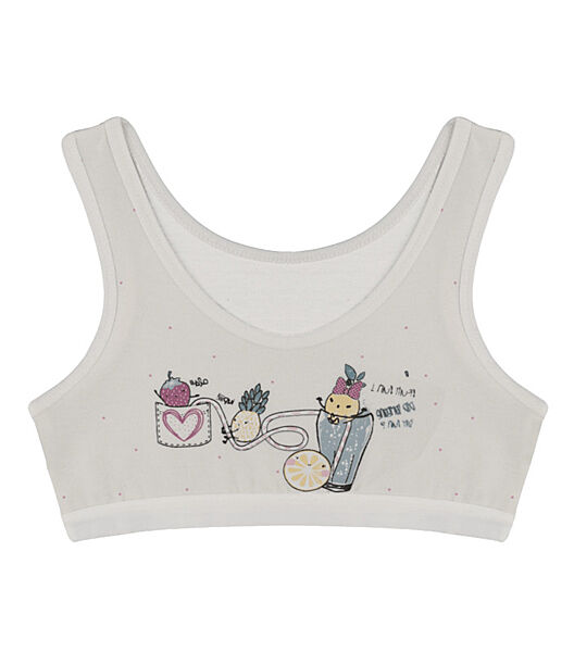 Топ для дівчинки з принтом Coctail
