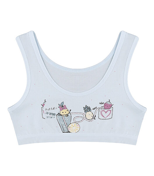 Топ для дівчинки з принтом Coctail