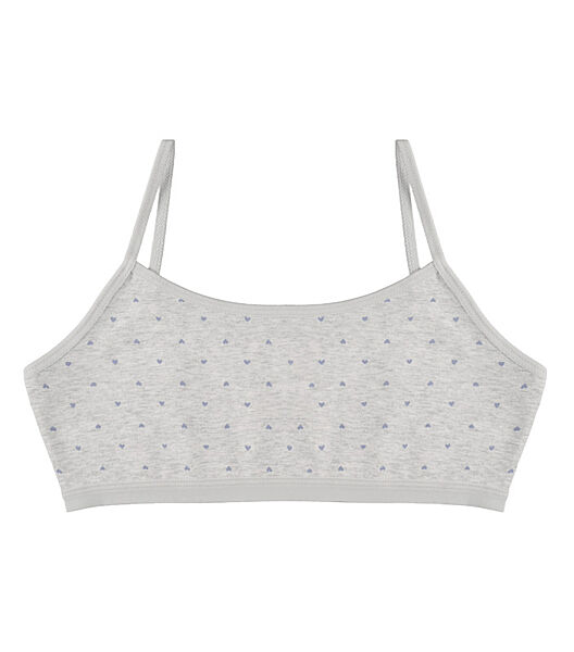 Підлітковий топ на тонких бретельках для дівчинки з малюнком