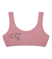 Підлітковий топ з принтом Cat GIRLL на широких бретельках