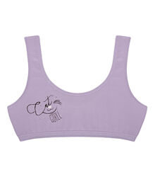 Підлітковий топ з принтом Cat GIRLL на широких бретельках