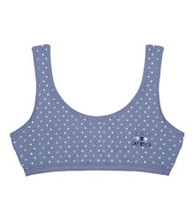 Підлітковий топ на широких бретельках з малюнком Сердечки