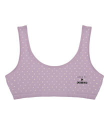 Підлітковий топ на широких бретельках з малюнком Сердечки