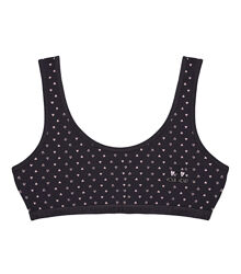 Підлітковий топ на широких бретельках з малюнком Сердечки