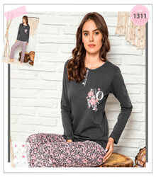 Жіноча піжама з принтом