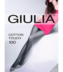 Однотонні жіночі колготки COTTON TOUCH 100