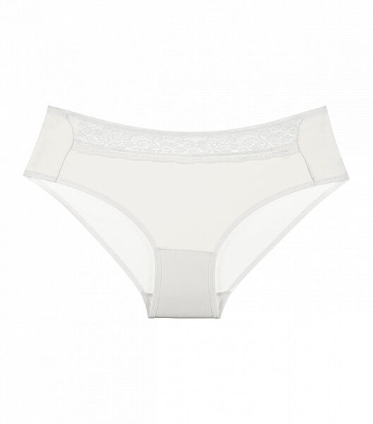 Ажурні білі труси для дівчинки однотонні