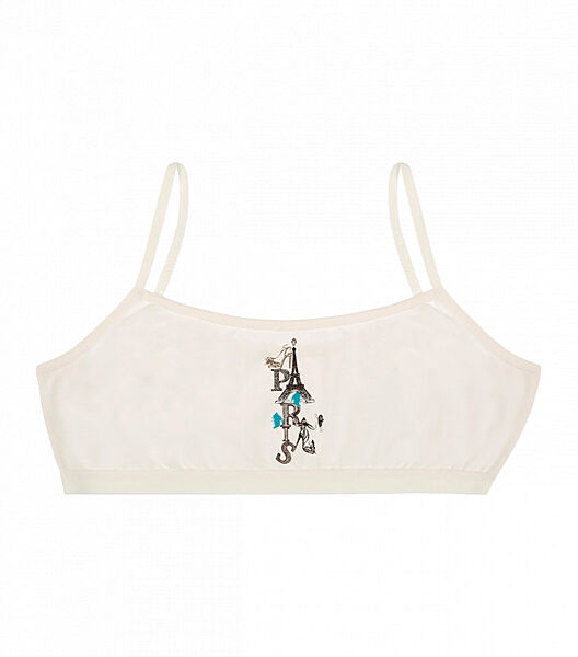 Підлітковий топ тканинний з малюнком