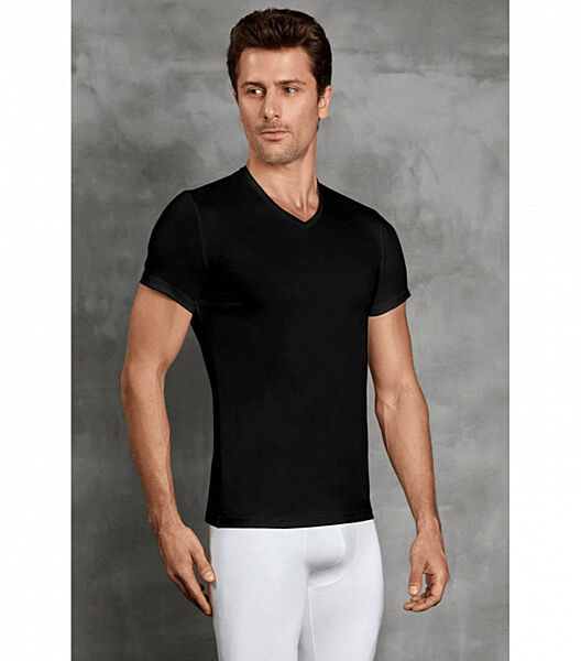 Чоловіча термофутболка з V-подібним вирізом горловини