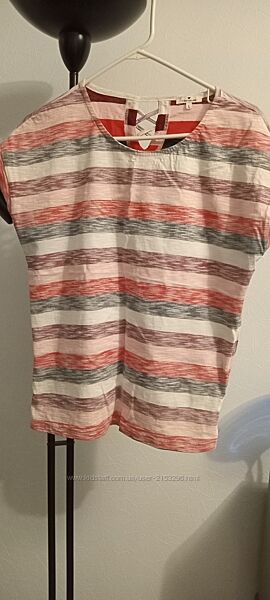 Футболка Tom Tailor l-xl в полоску хлопок
