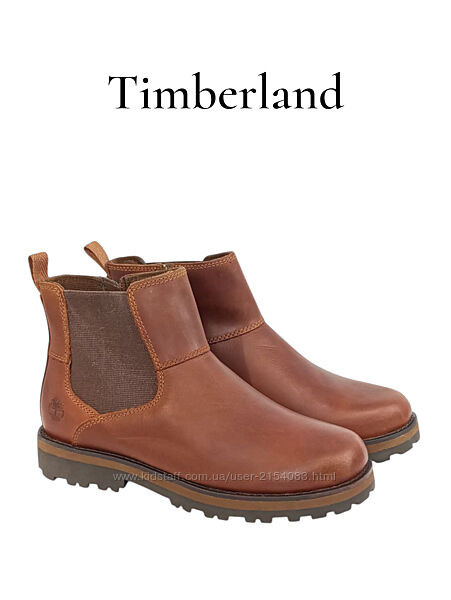 Кожаные женские ботинки челси Timberland Courma Kid Оригинал