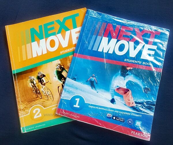 Next move 1, 2 - Workbook book  Students book  Across Ukraine  Диски