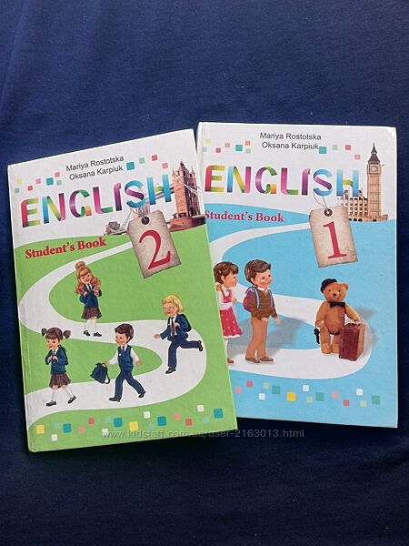ENGLISH 1, 2 - Student&acutes book  Workbook Оригінал ГДЗ