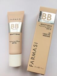 Bb-крем 02 light to medium, 30 мл farmasi / фармасі бб крем, тональний крем