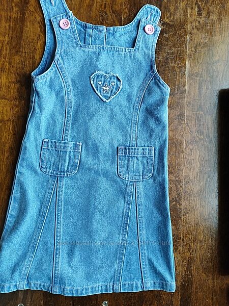 Сарафан джинсовий для дівчинки 