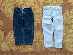 1,5-3 рок H&M джинси та чиноси. утяжка. стан нових  Джинси довжина 50 крок