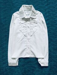 12-13 рок. , 152-158 зріст Mone Моне сорочка. Блуза. Дизайнерська шкільна