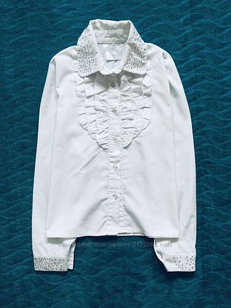 12-13 рок. , 152-158 зріст Mone Моне сорочка. Блуза. Дизайнерська шкільна 