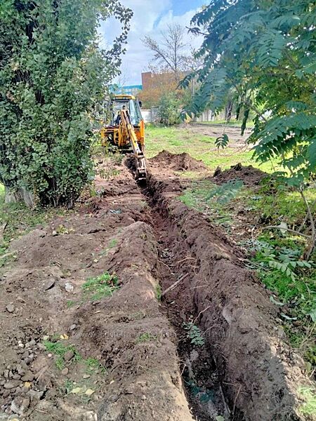 Землянные работы в ручную и спецтехникой Копка Оесса