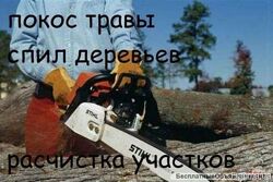 Спил дерева, услуги сад покос травы , расчистка участков вывоз мусора Одесс