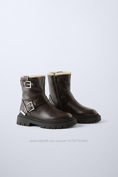 Сапоги Зара 34 р,35 р,36 р,37 р зима