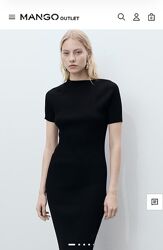 Mango трикотажное платье