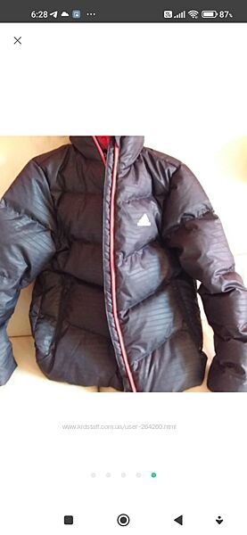 Пуховик Адидас 