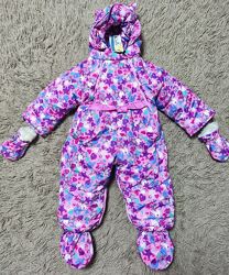 Зимовий комбінезон трансформер для дівчинки 68,74,80,86