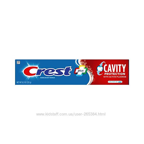 Crest Cavity Protection - лучшая зубная паста против кариеса, 232 гр