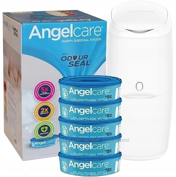 Накопитель подгузников Angelcare Classic с 5 картриджами