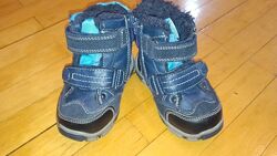 Зимові шкіряні чоботи р.21