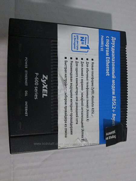 Модем ADSL2 Маршрутизатор роутер Zyxel P660RT2 EE