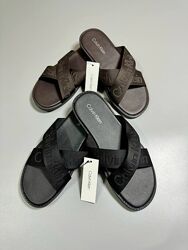 Calvin Klein 42/43/44/45 шльопанці чоловічі сандалі