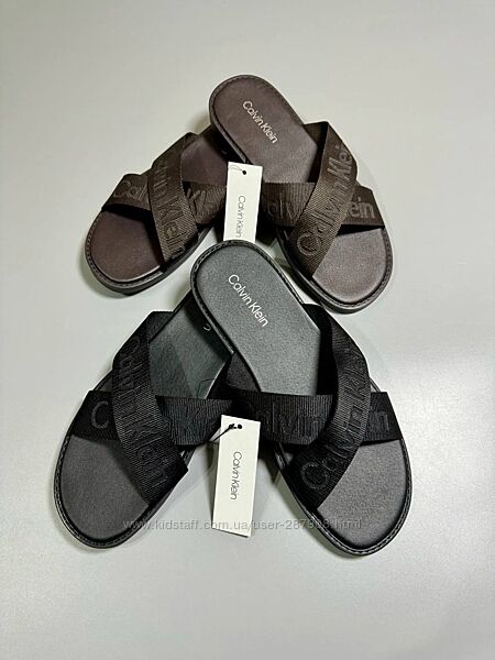 Calvin Klein 42/43/44/45 шльопанці чоловічі сандалі