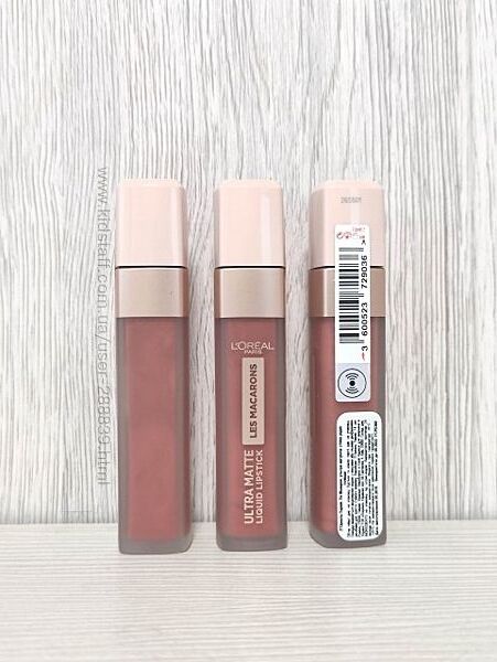 уценка помады для губ LOreal Paris Les Macarons Ultra Matte Liquid Lipstic